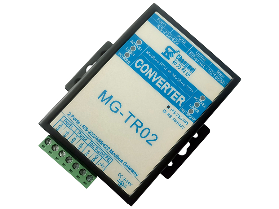 MG-TR02工業(yè)級(jí)RS232/485二串口Modbus網(wǎng)關(guān) Modbus RTU和Modbus TCP協(xié)議轉(zhuǎn)換器